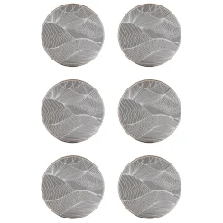 Japanese Landscape coaster 6-pack, stone