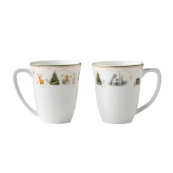 Julemorgen glögg mug 2-pack, White-multi