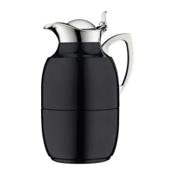 Juwel thermal jug 1 l, Blank Black-Stainless Steel