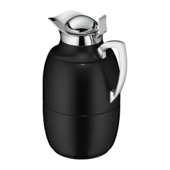 Juwel thermal jug 1 l, Blank Black-Stainless Steel