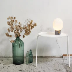 JWDA replacement glass table lamp, Shiny