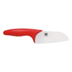 Kai children's knife, Red-Chrome