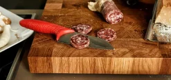 Kai children's knife, Red-Chrome