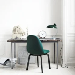 Kaiser Idell 6631-T Luxus table lamp, Dark green