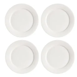 Kalk side plate 21 cm 4-pack, white