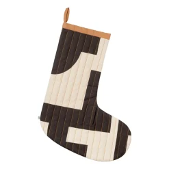 Karla stocking, Turkish coffee black