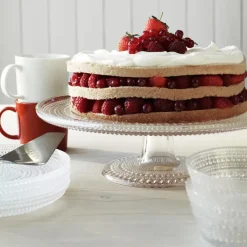 Kastehelmi cake plate, large, 31.5 cm