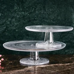Kastehelmi cake plate, large, 31.5 cm