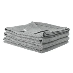 Kimono bed spread 260x260 cm, dusty petrol
