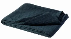 Kimono bed spread 139x260 cm, storm blue