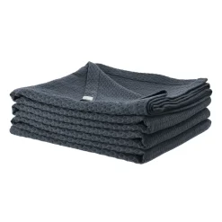 Kimono bed spread 260x260 cm, storm blue