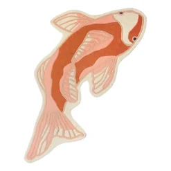 Koi rug 97x130 cm, Pumkin orange
