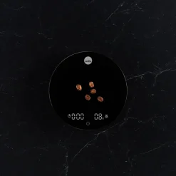 KS1B-T2 uni black kitchen scale, Black