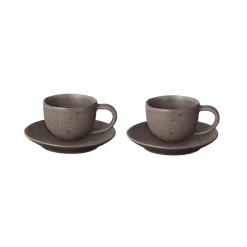 Kumi espresso cup with saucer 6 cl 2-pack, Espresso