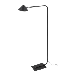 Kuro floor lamp, Black, Ø14x120 cm