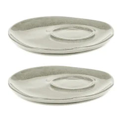 La Mère saucer for coffee cup Ø14.5 cm 2-pack, Off white