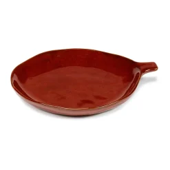 La Mère tray with handles Ø17 cm 2-pack, Venetian red