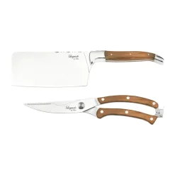Laguiole By Hâws knife set 2-piece, Olive