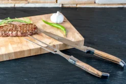 Laguiole By Hâws 2-piece carving set, Olive