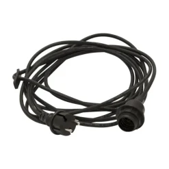 Lamp suspension outdoor IP44, black