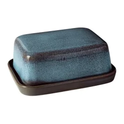 Lave butter dish 14.5x11.5 cm, Lave glace
