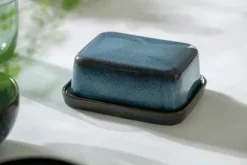 Lave butter dish 14.5x11.5 cm, Lave glace