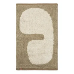 Lay bathroom rug 50x70 cm, Dark taupe-off white