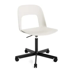 Layout Chair 141 chair, Cream white-black