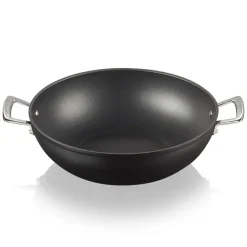 Le Creuset aluminum wok, 32 cm