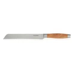 Le Creuset bread knife with olive wood handle, 20 cm