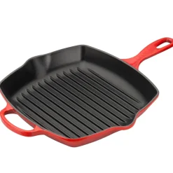 Le Creuset grill pan 26 cm, Cerise