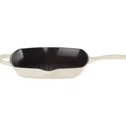 Le Creuset grill pan 26 cm, Meringue