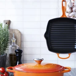 Le Creuset grill pan 26 cm, Volcanic