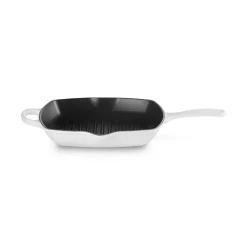 Le Creuset grill pan 26 cm, White