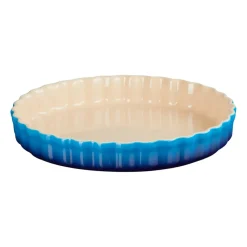 Le Creuset pie dish 28 cm, Azure blue