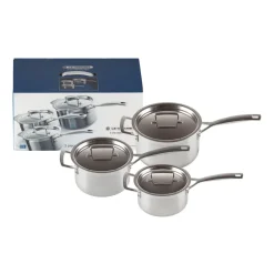 Le Creuset 3-Ply pot set, 3 pieces