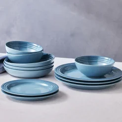 Le Creuset Signature deep plate 16 cm, Chambray