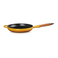 Le Creuset Signature frying pan wooden handle 28 cm, Nectar