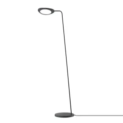 Leaf floor lamp, Black