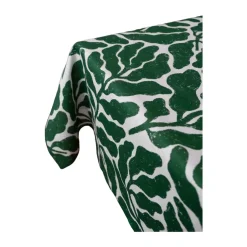 Leaves tablecloth 149x250 cm, Green