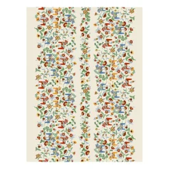 Leksand oilcloth, Beige