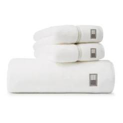 Lexington Hotel towel 50x70 cm, White-beige