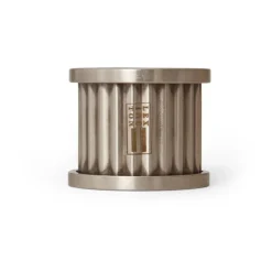 Lexington napkin ring striped Ø4,8 cm, Brass