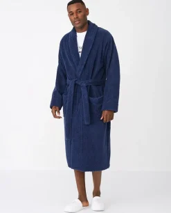Lexington Original bathrobe M, True Navy
