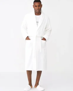 Lexington Original bathrobe L, White