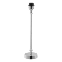 Liam lamp base 46 cm, Chrome