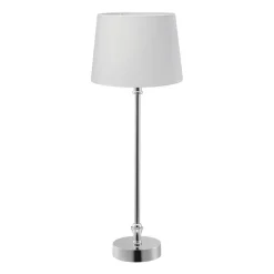 Liam lamp base 46 cm, Chrome