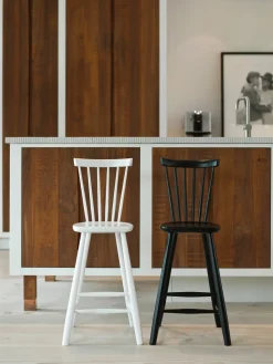 Lilla Åland children's chair beech 52 cm, Black