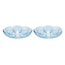 Lily dessert plate Ø16 cm 2-pack, Blue iris