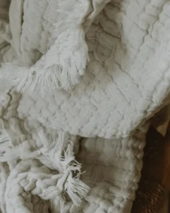 Lin Mellow blanket 110x110 cm, Lin